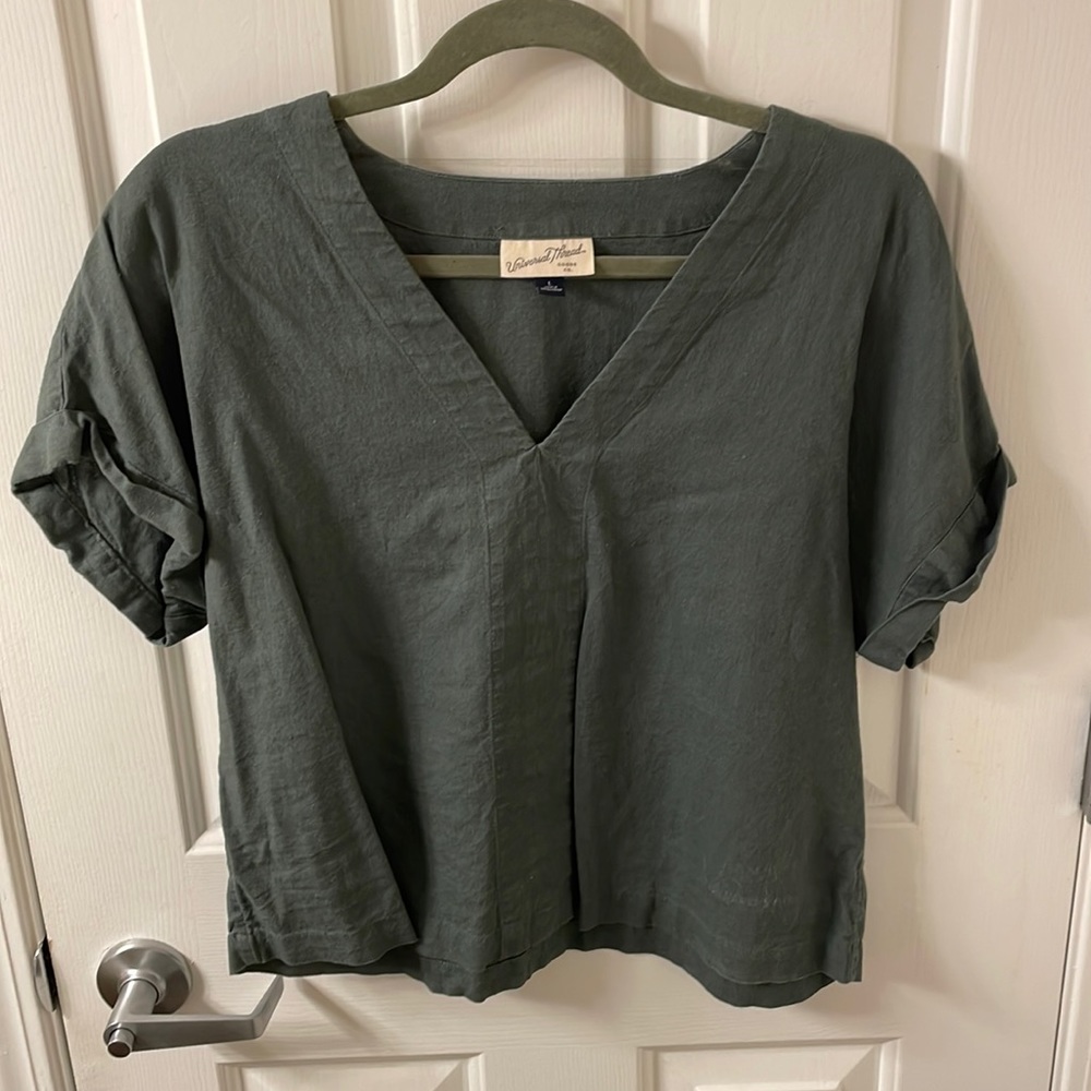 Universal Thread Linen Crop Top